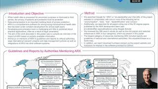 Impact of the ARX Anonymization Tool for Biomedical Data – A Review