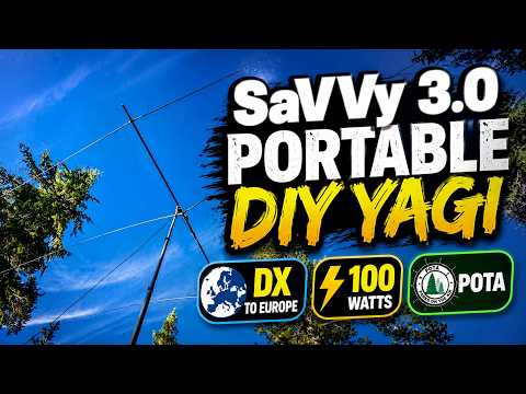 SaVVy 3.0 Europe DX DIY Portable Yagi POTA