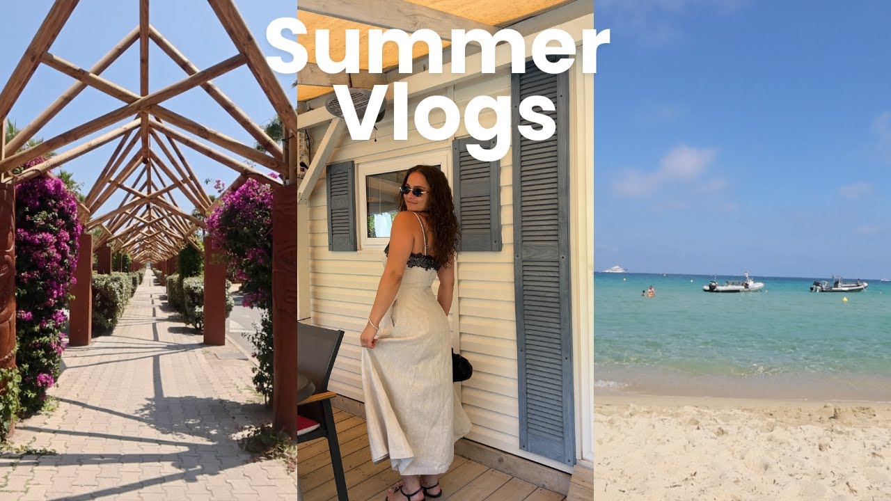 Welcome to St Tropez | settling in & food haul | Summer Vlogs