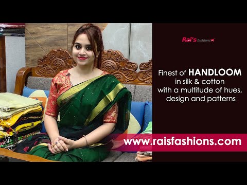Finest Handwoven Sarees Collection  (10th September) - 10MM