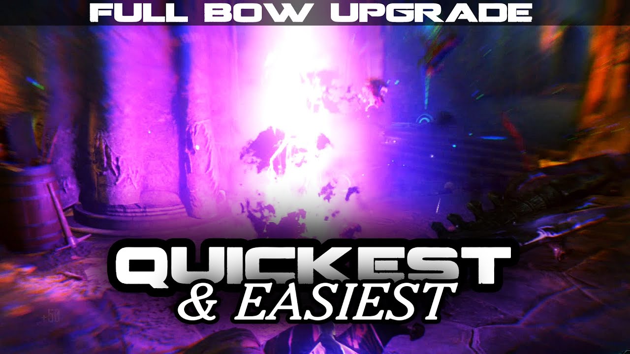 QUICKEST & EASIEST Way To Fully Upgrade PURPLE Skull Bow In ... - 