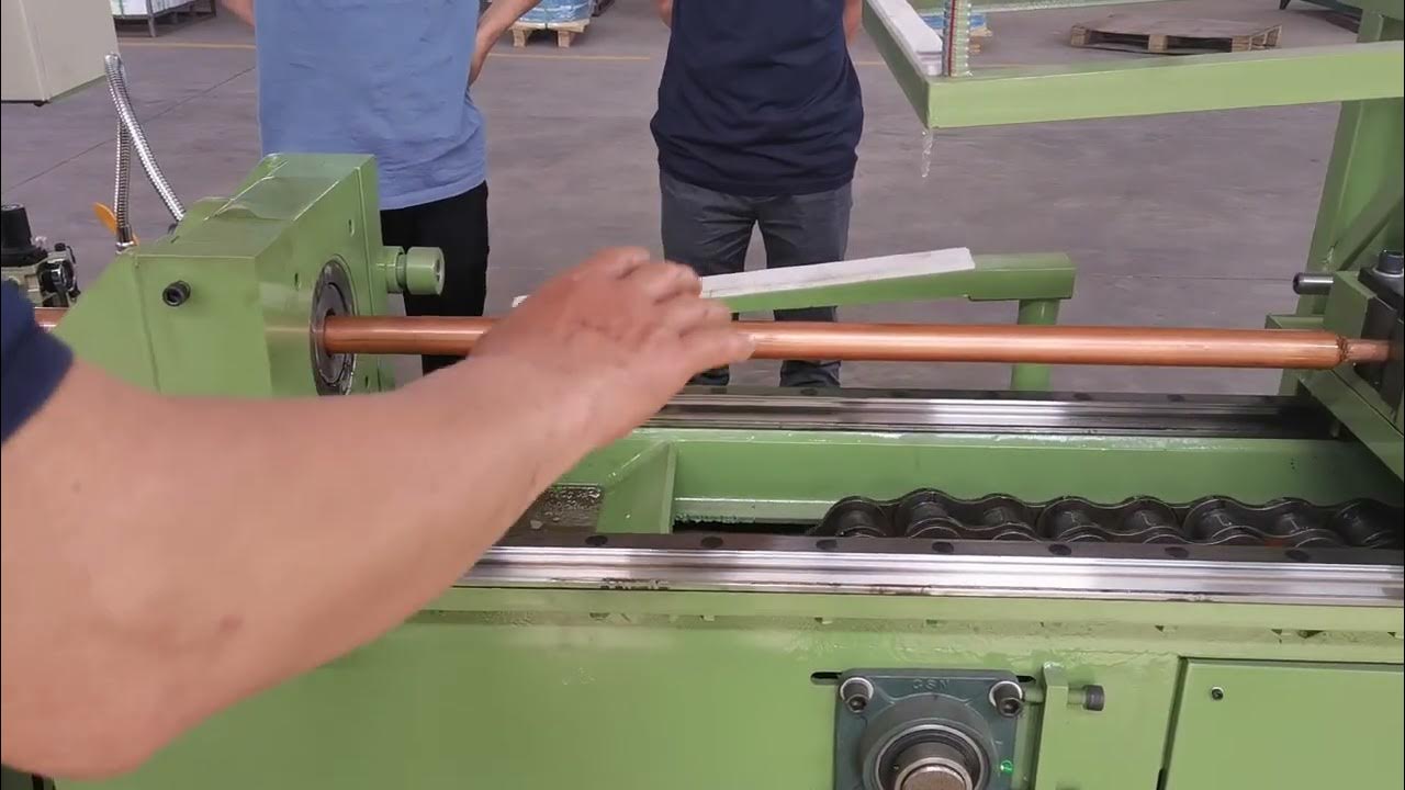 Cold Drawbench Copper Tube Drawing Process YouTube