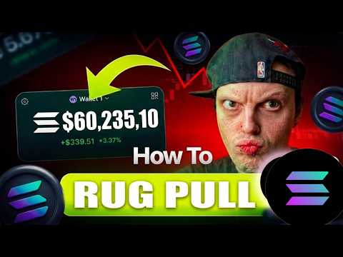 How To Launch A Meme Coin on Solana With Rug Pull - New Method