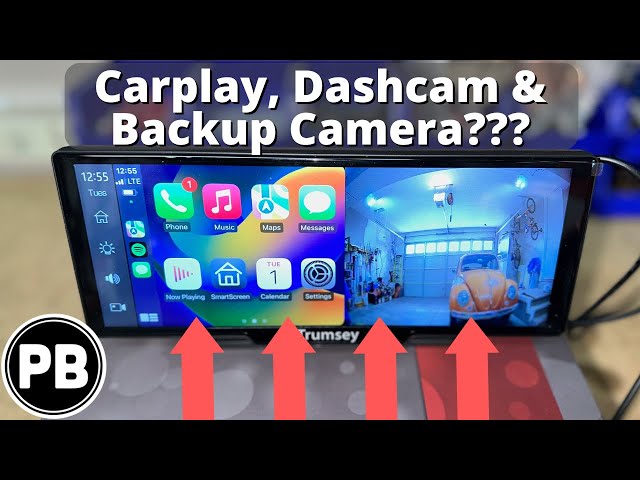 ALL-IN-ONE?? Dashcam, WIRELESS Carplay, Android Auto, Backup