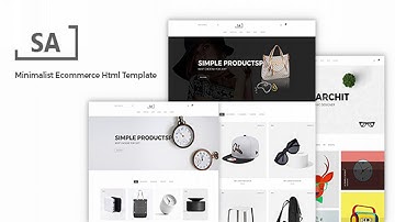 Sa - Minimal eCommerce HTML Template | Themeforest Website Templates and Themes