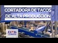 Cortadoras de tacos para palet de alta producción con posicionador OFS