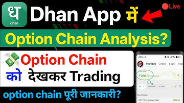 Dhan App Me Option Trading Kaise Kare | Dhan App Option Trading | How To Use Dhan App | Dhan App