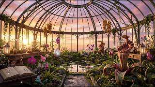 Magical Herbalist’s Greenhouse 🌿✨ Relaxing Fantasy Ambience for Stress Relief