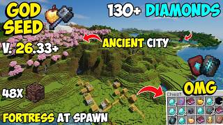 🔥Ultimate [God Seed] For Minecraft 26.33+ Bedrock & PE | Best Starter Seed Minecraft |Minecraft Seed