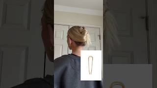 French Twist Pin Hair Tutorial for Medium to Long Hair