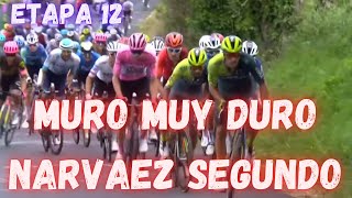 RESUMEN ETAPA 12 GIRO DE ITALIA 2024/NARVAEZ SEGUNDO POGACAR Y MARTINEZ EN LA PELEA by SIN CADENA 26,862 views 13 days ago 9 minutes, 38 seconds