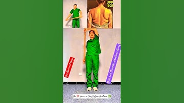 A stick exercises the whole body Open shoulders and beautiful back, flexible neck and shoulders