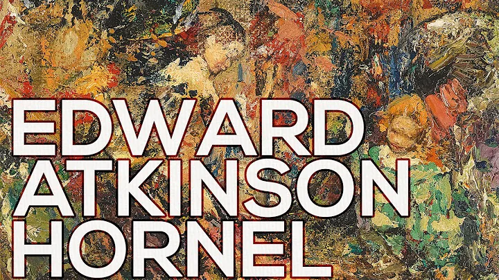 Edward Atkinson Hornel: A collection of 205 painti...