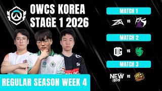 OWCS Korea Stage 1 Regular Season - Week 4, Day 3 (+ some OWCS China)