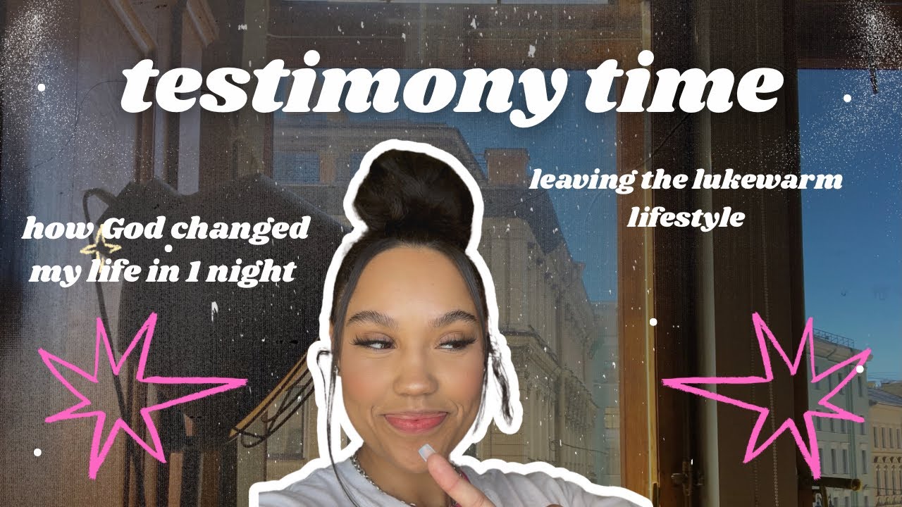 how God changed my life in one night - testimony (TEA) - YouTube