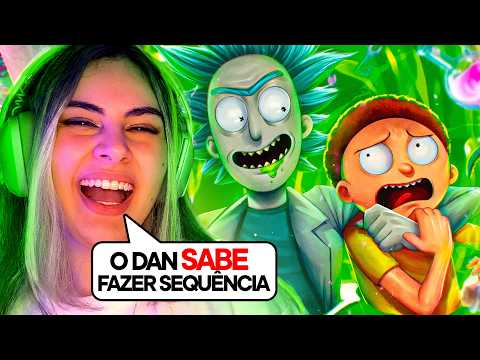 BONNEY REACT Dan - SEQUÊNCIA DO RICK AND MORTY (Adult Swim) | Feat. Blxck