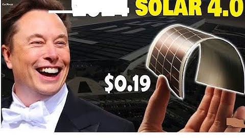 Elon Musk Revealed All New Solar Panels for 2026 Renewable Energy, Can blow your mind!