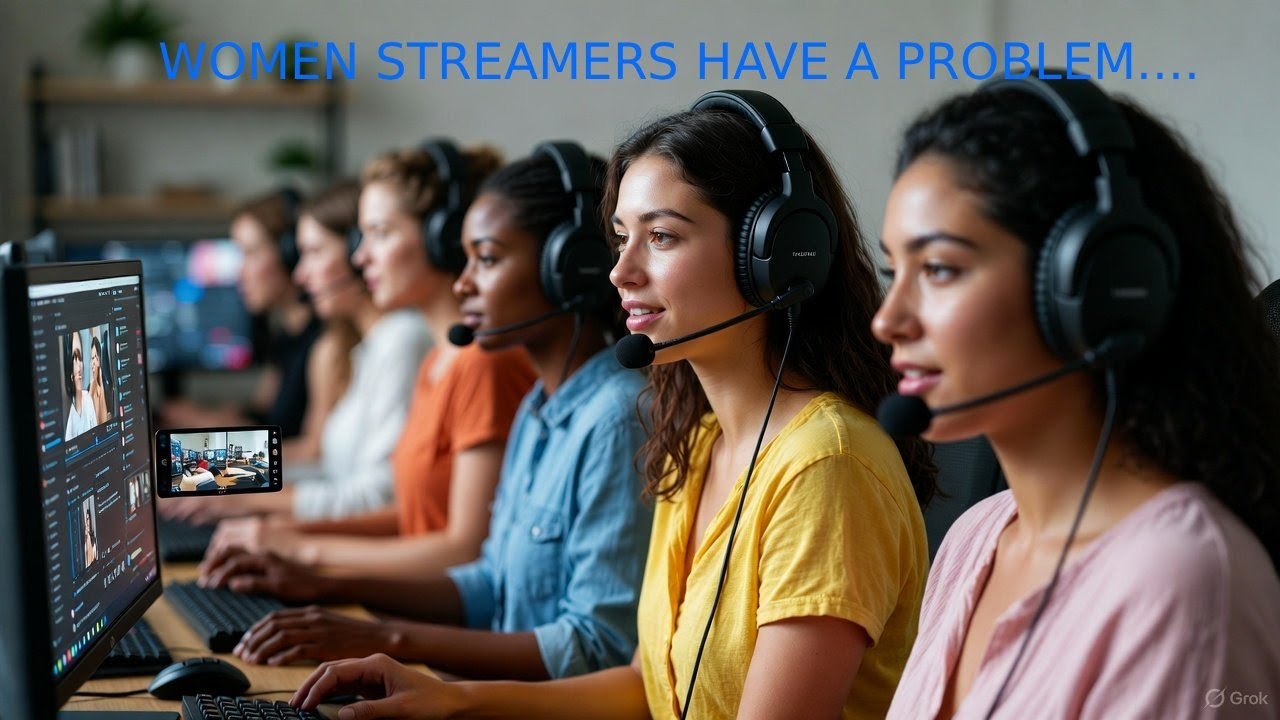 Women Streamers Have A Problem.... - YouTube