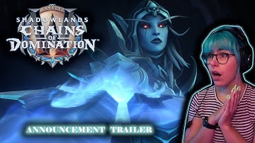 FFXIV Player Reacts to WoW Shadowlands: Chains of Domination "Kingsmourne" Announcement Trailer!