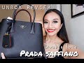 PRADA MEDIUM SAFFIANO DOUBLE TOTE REVIEW