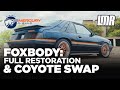 ASC McLaren Fox Body Coyote Swap | Project Mercury Rising Full Series Video