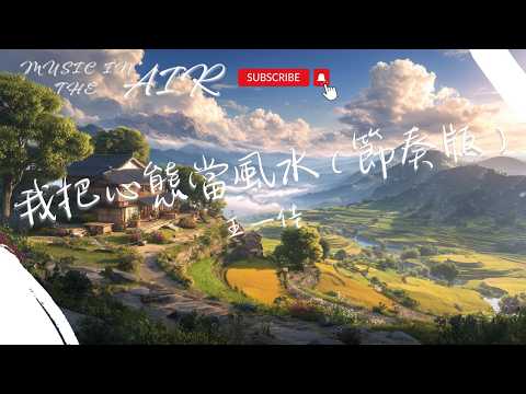 王一佳 - 我把心態當風水（節奏版）『我把心態當風水 半生活的明媚』【動態歌詞】