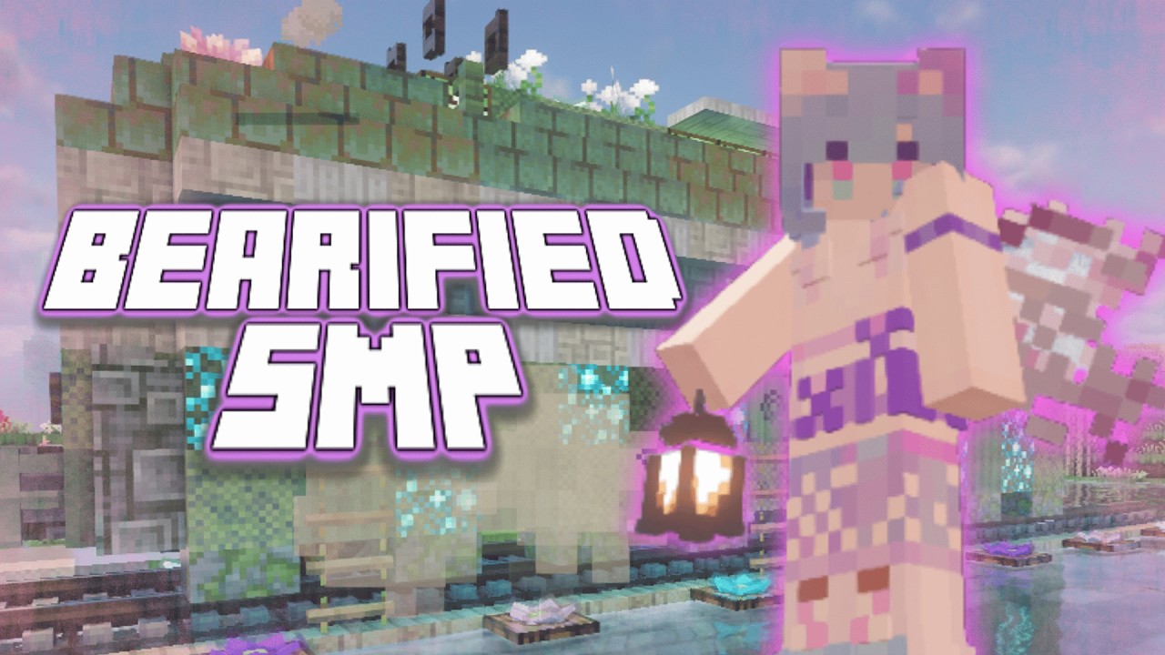 ꒰season 2 episode 16꒱ building spawn for our new community smp server! ʕっ•ᴥ•ʔっ