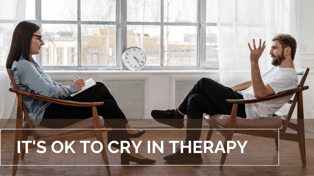 Don't apologise for crying in counselling