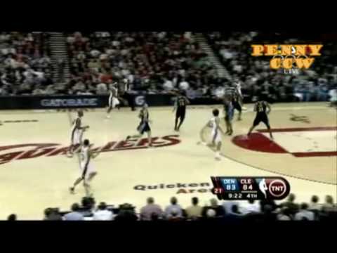 Carmelo Anthony 40pts vs LeBron James Triple Doubl...