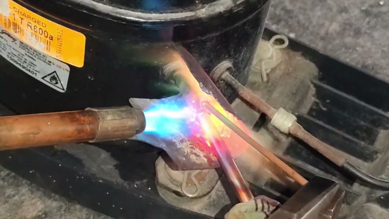 Godrej fridge single door gas charging