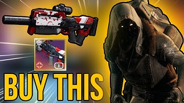 XUR IS FINALLY SELLING THIS COMPETITVE WEAPON! (Redrix Estoc For Sale)