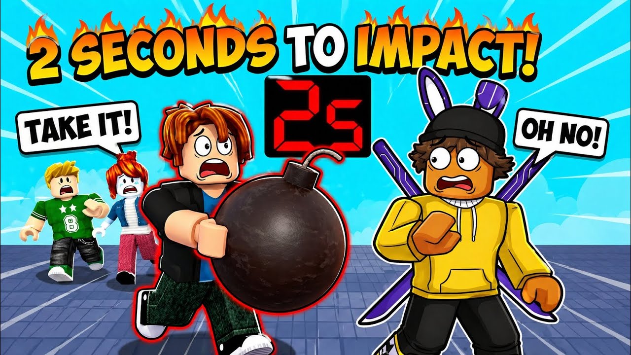 PASS THE BOMB 💣 OR DIED IN ROBLOX - YouTube