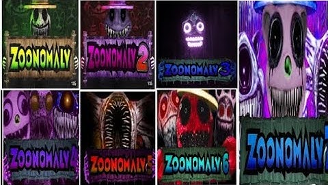 Trailers Comparison - Zoonomaly Chapter 1 Vs Chapter 2 Chapter 3 Vs Chapter 4 Vs Chapter 5 Vs Ch 7..