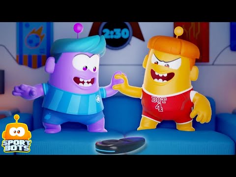 Sportbots - La Guerra de los Fans ⚽🤣 + Episodio Divertido de Dibujos Animados