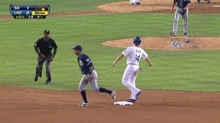 SD@LAD: Rivera catches M. Ellis trying to steal base