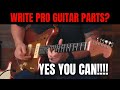How To Write Killer Guitar Parts For A Laid Back Tune With Session Guitarist Justin Ostrander