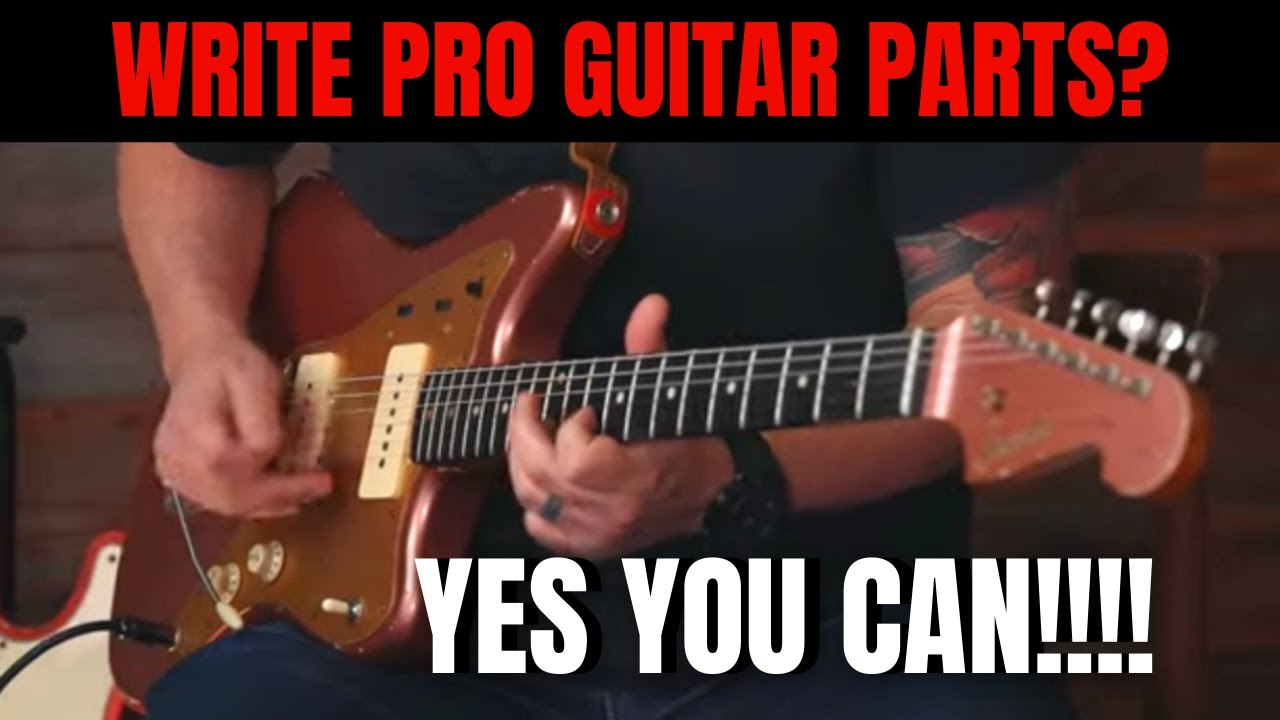 Как написать потрясающие гитарные партии для спокойной мелодии с сессионным гитаристом Джастином ...