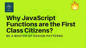 Why JavaScript functions are the first class citizen? #techami #javaScript #Functions #firstClass