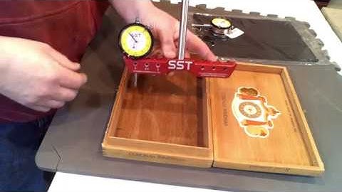 Storage box for the SST Tramming tool