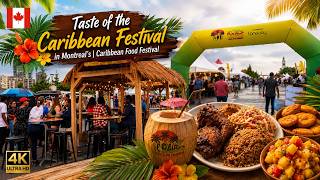 Walking Through Montreal's Caribbean Food Festival 🇨🇦| Food, Music & Summer Vibes | Old Port 2026 4k