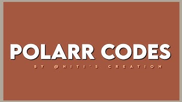 •𝗣𝗼𝗹𝗮𝗿𝗿 𝗖𝗼𝗱𝗲𝘀•🌈