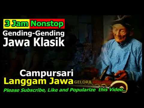 2 5 Jam Menikmati Gending Gending Jawi Klasik dan Campursari Langgam Jawa