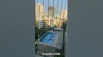 Invisible Grills by Bird Net India. www.birdnetindia.in