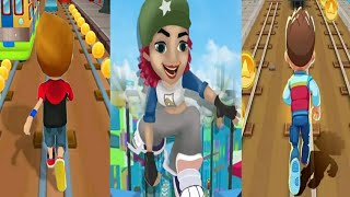 Subway Madness Rush Surf Run VS Subway Paw Rush VS Subway Rush Runner Game Gameplay screenshot 1
