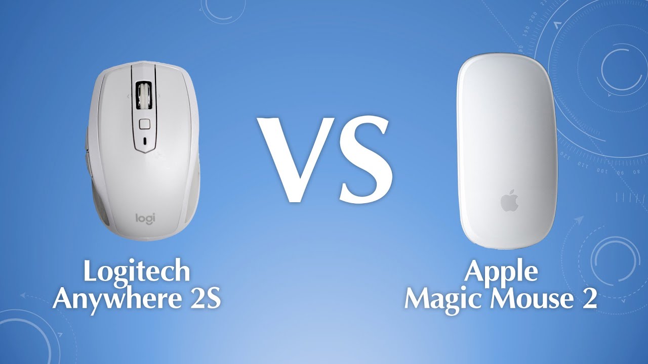 Which Mouse is better for MacBook? Magic Mouse 2 v.s. Anywhere 2S - YouTube