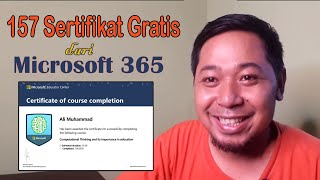Cara Ngedapatin 157 Sertifikat Gratis Dari Microsoft Education