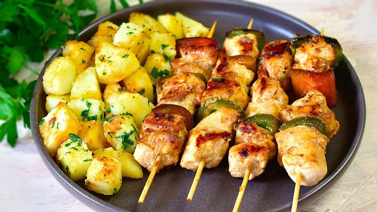 Мои дети просят эту еду 2 раза в неделю! Рецепт курицы с картофелем.