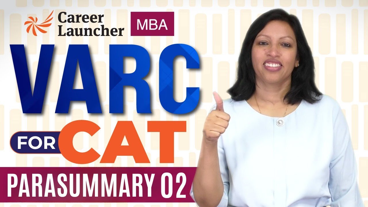 Para Summary for CAT 2026 - 02 | VARC Strategy to Boost Your Percentile ...