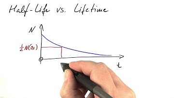 Half-Life vs. Lifetime - Differential Equations in Action