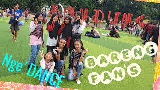DANCE BARENG Fans di Alun-Alun Bandung | Fans Kota SERANG | By Fie'be dance